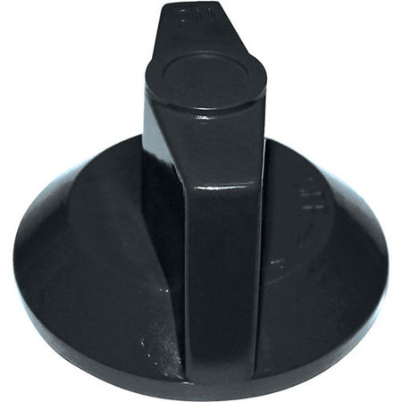 COMSTOCK CASTLE Knob 2-1/2 D, Off-On 12-BK